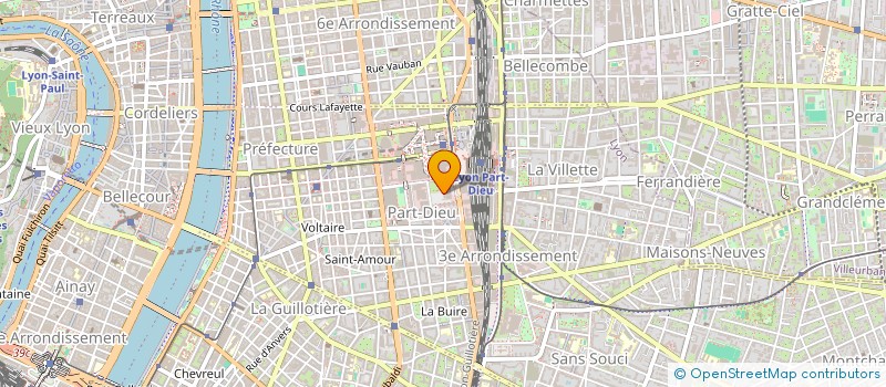 localisation de l'entreprise COMITE ETS FR3 LYON  LYON