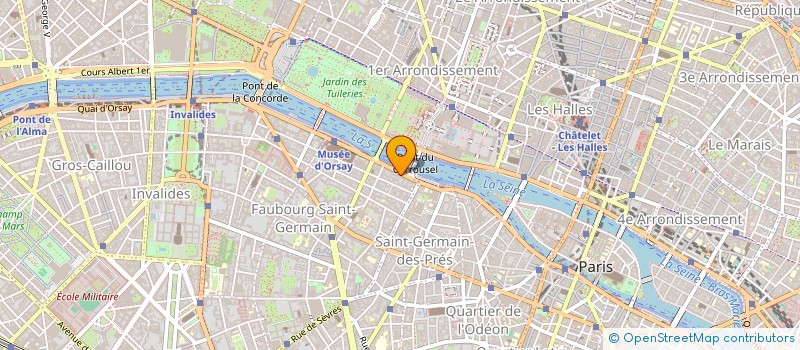 localisation de l'entreprise COMITE ETS LA NEOGRAVURE à PARIS