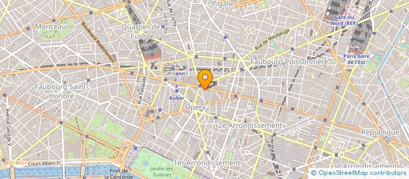 localisation de l'entreprise COMITE ETS NATEXIS BP  PARIS