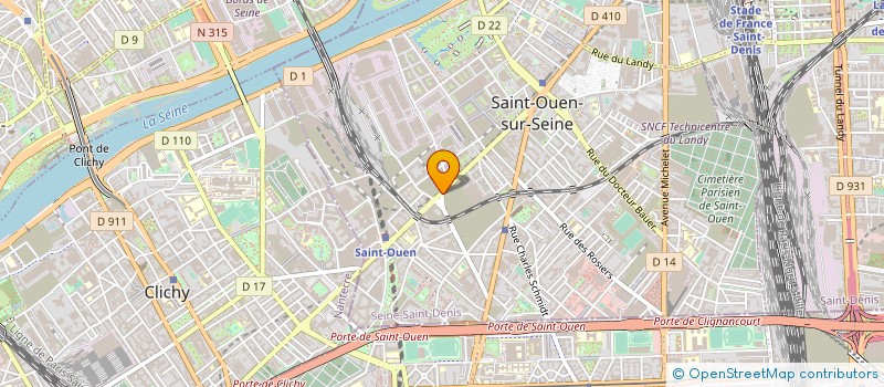 localisation de l'entreprise COMITE ETS RENAULT SAINT OUEN à SAINT-OUEN-SUR-SEINE
