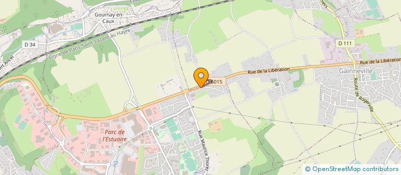 localisation de l'entreprise COMITE ETS SAUNIER DUVAL à GONFREVILLE-L'ORCHER