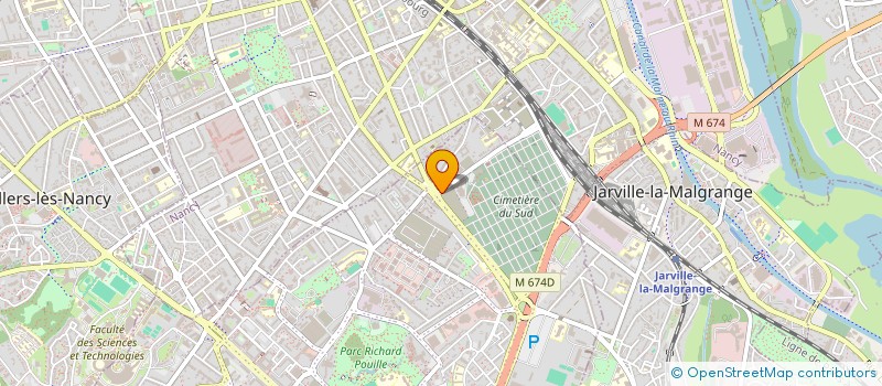 localisation de l'entreprise COMITE ETS SIAL  VANDUVRE-LES-NANCY