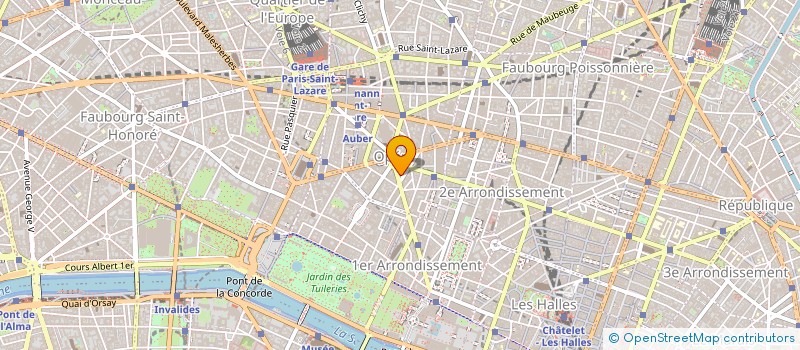 localisation de l'entreprise COMITE ETUD RED ECON FINANC à PARIS