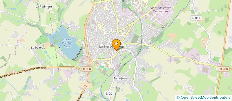 localisation de l'entreprise COMITE ETUDE RECHERCHE EXPER ALTERNATIVE à LA FERTE MACE