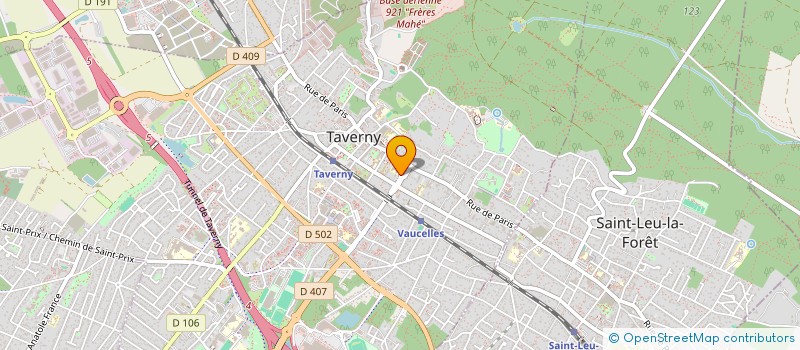 localisation de l'entreprise COMITE FAMIL SCOLAIRE à TAVERNY