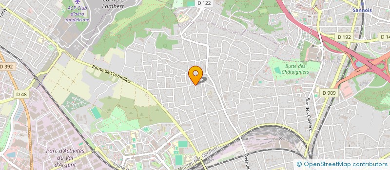 localisation de l'entreprise COMITE FAMILIAL ARGENTEUIL à ARGENTEUIL