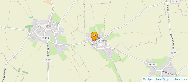 localisation de l'entreprise COMITE FAMILIAL SCOLAIRE à BOUSSIERES-EN-CAMBRESIS