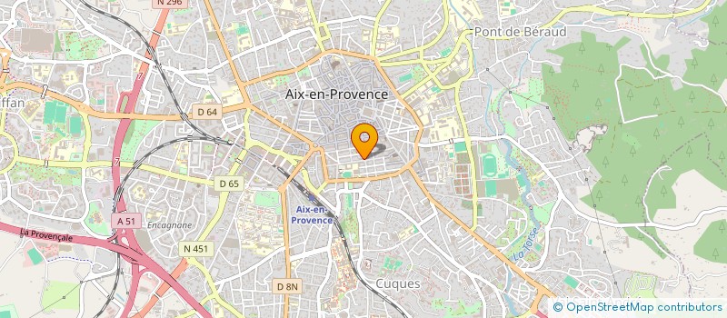 localisation de l'entreprise COMITE FELIX ZIEM (1821-1911) à AIX-EN-PROVENCE