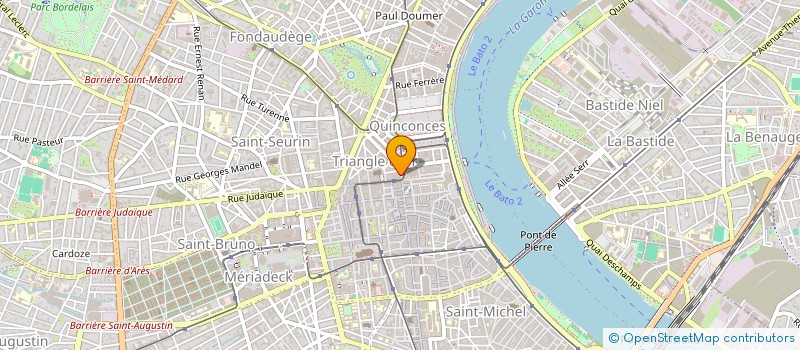 localisation de l'entreprise COMITE FESTIVAL INTERNATIONAL MUSIQUE  BORDEAUX