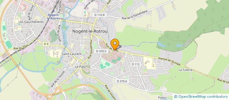 localisation de l'entreprise COMITE FETE GENDARMERIE NOGENT LE ROTROU à NOGENT-LE-ROTROU
