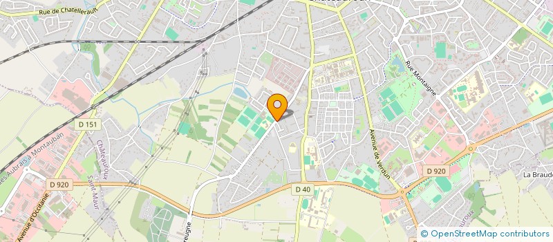 localisation de l'entreprise COMITE FETES CASERNE CHARLIER à CHATEAUROUX