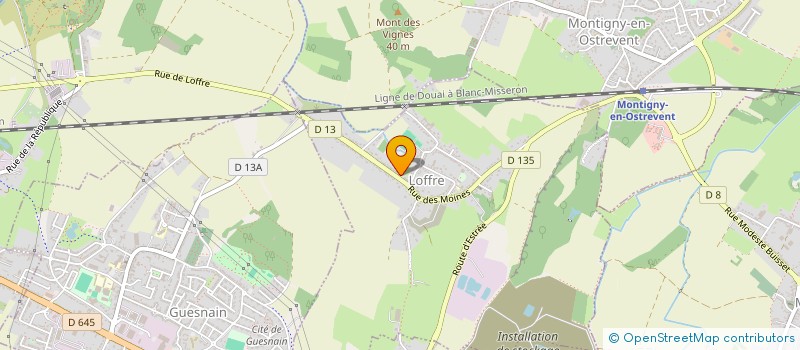 localisation de l'entreprise COMITE FETES DUCASSE ANNUELLE  LOFFRE