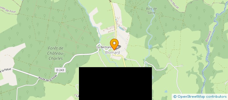 localisation de l'entreprise COMITE FETES ST PRIEST MURAT  SAINT-PRIEST-EN-MURAT