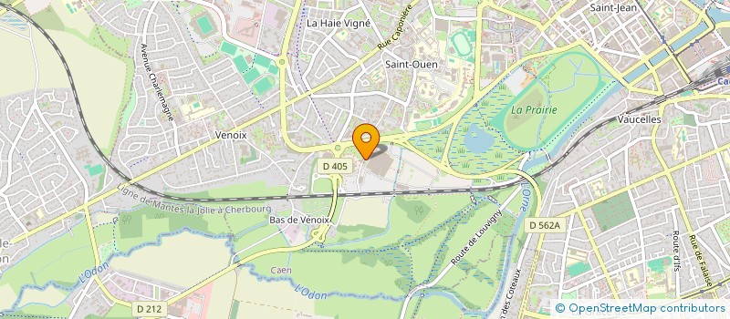 localisation de l'entreprise COMITE FOIRE DE CAEN à CAEN