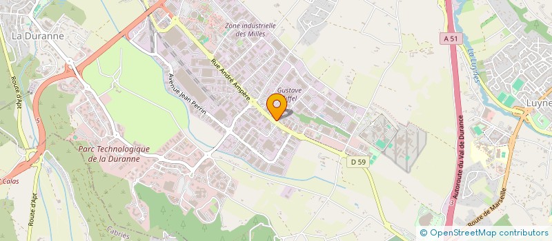 localisation de l'entreprise COMITE FORMATEURS RECRUTEURS MEDITERRANE à AIX-EN-PROVENCE