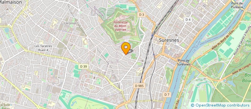 localisation de l'entreprise COMITE FR SCOLA ENFAN ADOLE ATTEIN SANT à SURESNES