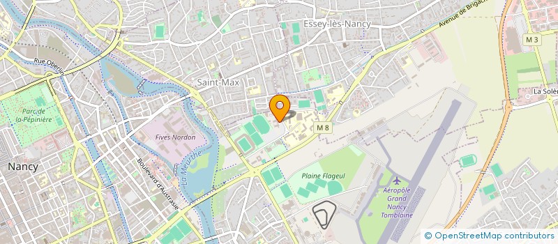 localisation de l'entreprise COMITE FRANCAIS DE FULL-CONTACT  TOMBLAINE