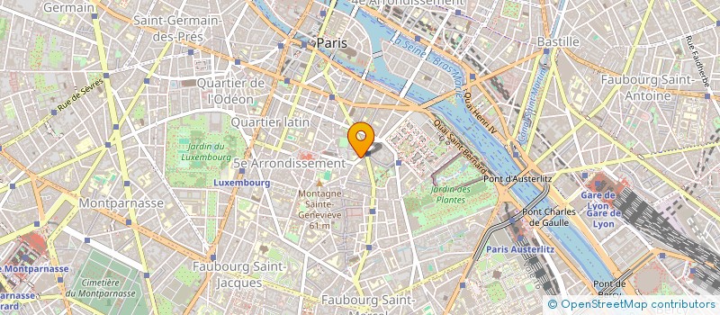 localisation de l'entreprise COMITE FRANCAIS ETUDES BYZANTINES  PARIS