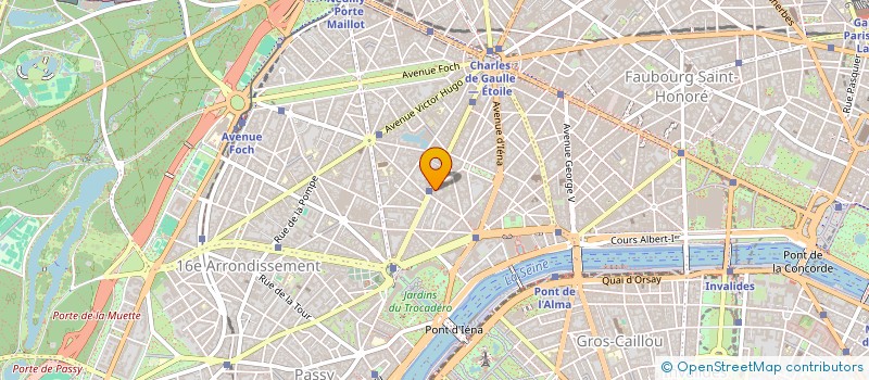 localisation de l'entreprise COMITE FRANCAIS EXPOSITIONS  PARIS