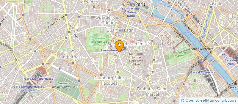 localisation de l'entreprise COMITE FRANCAIS POUR LA FONDATION PRINCE ALBERT II DE MONACO  PARIS