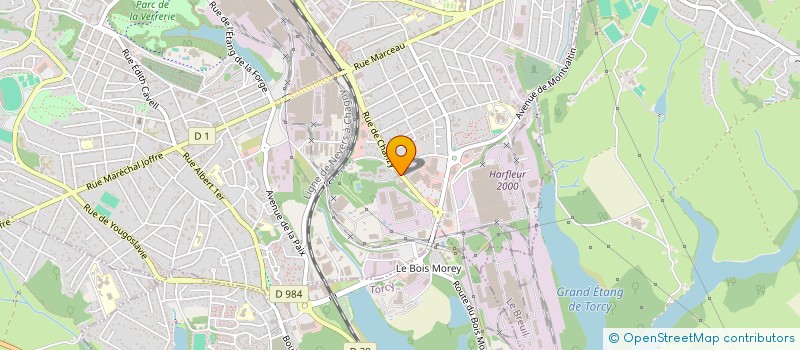 localisation de l'entreprise COMITE FRANCO POLONAIS DU CREUSOT à LE CREUSOT