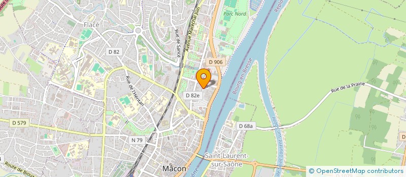 localisation de l'entreprise COMITE GESTION DE VERMENOUX à MACON