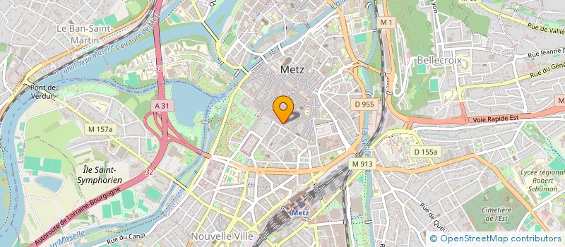 localisation de l'entreprise COMITE GESTION DES HALTES D ENFANTS à METZ