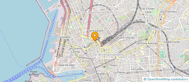 localisation de l'entreprise COMITE GESTION DU RESTAURANT INTERADMINISTRATIF DE LA DIRECTION DEPARTEMENTALE DE L'EQUIPEMENT DES BDR à MARSEILLE