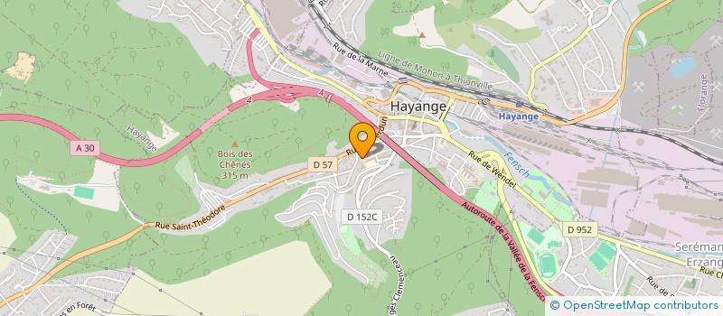 localisation de l'entreprise COMITE GLOSSY BODY à HAYANGE