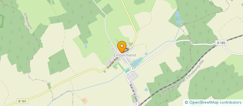 localisation de l'entreprise COMITE GREGOIRE  EMBERMENIL