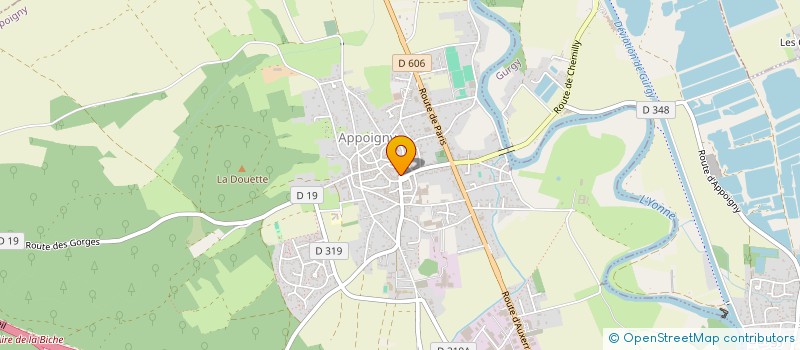 localisation de l'entreprise COMITE GYM YONNE à AUXERRE