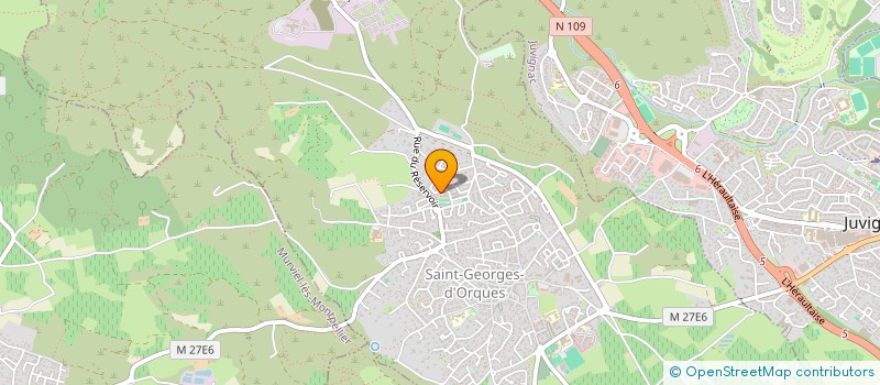 localisation de l'entreprise COMITE HERAULT ASSOCIATION CUBA COOPERATION FRANCE  SAINT-GEORGES-D'ORQUES