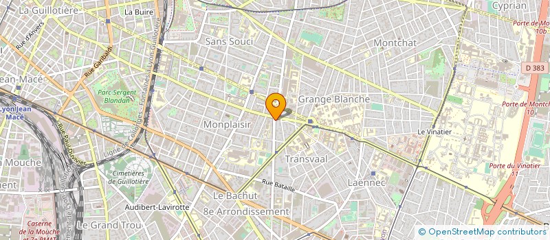 localisation de l'entreprise COMITE IN TERET LOCAL MONPLAISIR VILLE  LYON