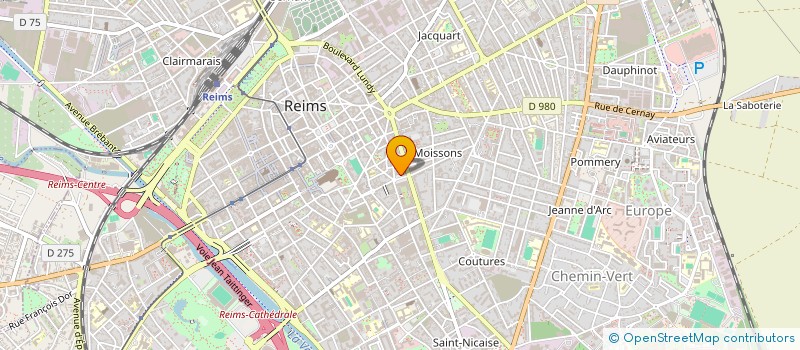 localisation de l'entreprise COMITE INFORM PERSONNES AGEES  REIMS