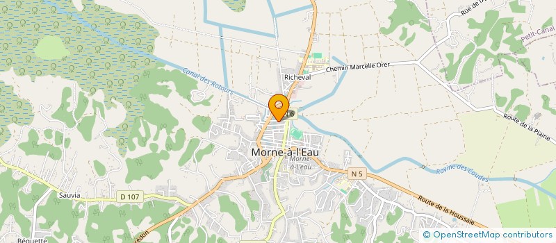 localisation de l'entreprise COMITE INONDES MORNE-A-L'EAU à MORNE-A-L'EAU
