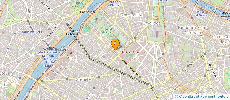 localisation de l'entreprise COMITE INSERT PROMO HANDICAPE MOTEUR  PARIS