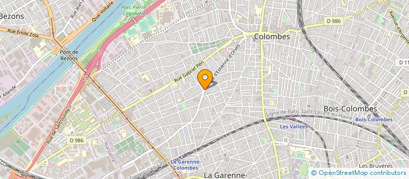localisation de l'entreprise COMITE INTER ENTREPRISES THALES ET ADHERENTS à COLOMBES
