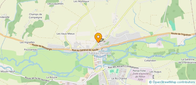 localisation de l'entreprise COMITE INTER PAROISSIAL à CHATEAU-RENARD
