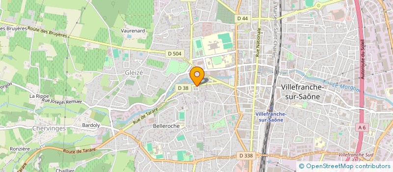 localisation de l'entreprise COMITE INTERCLASSES EN 1  GLEIZE