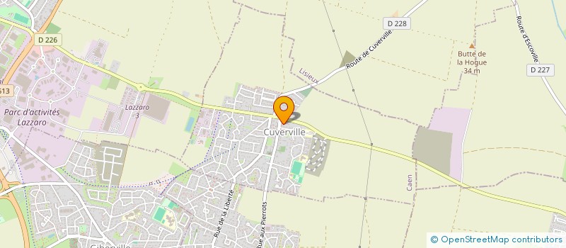 localisation de l'entreprise COMITE INTERCOMMUNAL JUMELAGE CUVERVILLE DEMOUVILLE SANNERVILLE  SG WESENDORF  CUVERVILLE