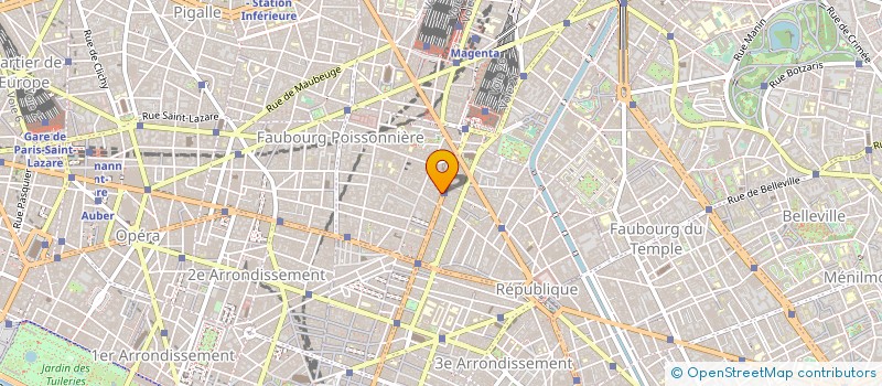 localisation de l'entreprise COMITE INTERENTREPRISE SCETA à PARIS