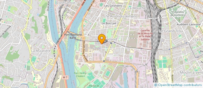 localisation de l'entreprise COMITE INTERP DEFEN TRAV INDEP  LYON