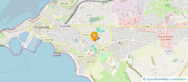 localisation de l'entreprise COMITE INTERPROF LOGEMENT SUD à GRANVILLE