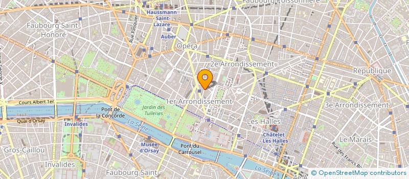 localisation de l'entreprise COMITE INTERPROF VIN APPELLATION ORIGINE à PARIS