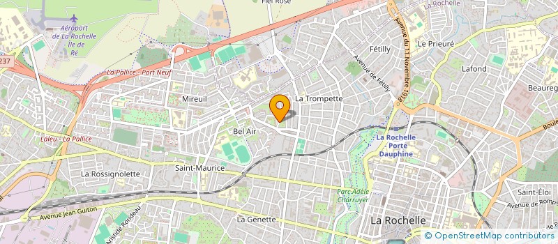 localisation de l'entreprise COMITE INTERPROFESSIONNEL LOG à LA ROCHELLE