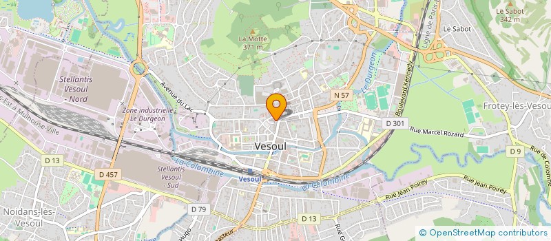 localisation de l'entreprise COMITE INTERPROFESSIONNEL LOGEMENT à VESOUL