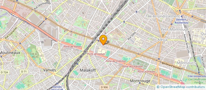 localisation de l'entreprise COMITE INTRADEPARTEMENTAL D ESCRIME ILE-DE-FRANCE PARIS à PARIS