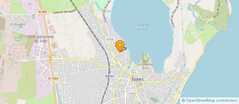 localisation de l'entreprise COMITE ISTREEN DU MOUVEMENT DE LA PAIX à ISTRES