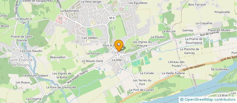 localisation de l'entreprise COMITE JEANNE MARIE DE MAILLE  LUYNES