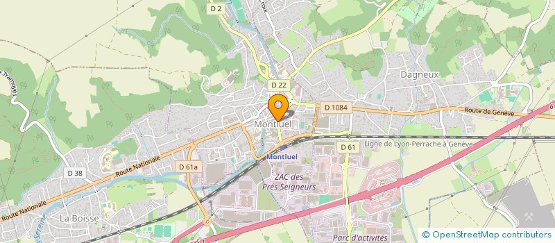 localisation de l'entreprise COMITE JUMELAGE MONTLUEL ET COMMUNES à MONTLUEL